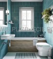 DEANTE Przycisk spłukujący do stelaży podtynkowych - slim - chrom - CST_051P - decor