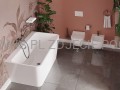 DEANTE Przycisk spłukujący do stelaży podtynkowych - slim - bianco - CST_A51P - decor