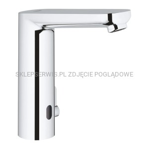 EUROSMART COSMOPOLITAN E UMYWALKOWA BATERIA ELEKTRONICZNA NA PODCZERWIEŃ 1/2″ ROZMIAR L Z MIESZACZEM I REGULOWANYM OGRANICZNIKIEM TEMPERATURY 36422000