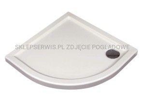 DEANTE Minimal Brodzik akrylowy półokrągły 100x100 cm - biały - KTN_051B