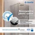 DEANTE Kerria Plus Ścianka prysznicowa / walk-in systemu Kerria Plus 90 cm - nero - KTS_N39P - additionalPackshot