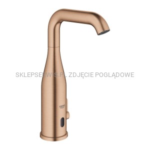ESSENCE E UMYWALKOWA BATERIA ELEKTRONICZNA NA PODCZERWIEŃ 1/2″ Z MIESZACZEM I REGULOWANYM OGRANICZNIKIEM TEMPERATURY 36445DL0