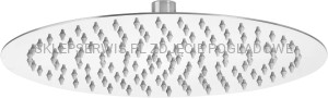 DEANTE Floks Głowica prysznicowa stalowa - 300 mm - chrom - NAC_003K