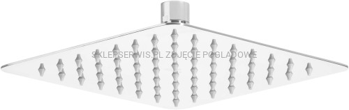 DEANTE Floks Głowica prysznicowa stalowa - 200x200 mm - chrom - NAC_005K - packshot