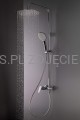 DEANTE Agawa Deszczownica z baterią prysznicową - chrom - NAC_01QG - decor