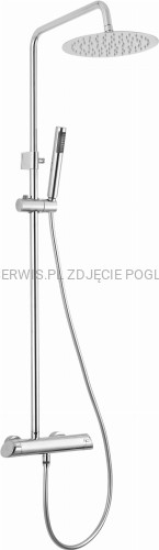 DEANTE Arnika Deszczownica z baterią prysznicową - chrom - NAC_01QK - packshot