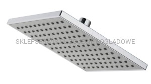 DEANTE Wrzos Głowica prysznicowa 1-funkcyjna - 201x201 mm - chrom - NAC_03QK
