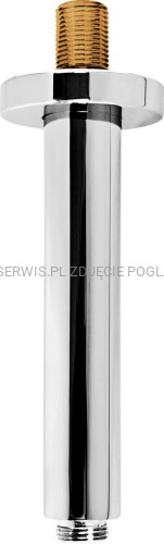 DEANTE Cascada Wylewka sufitowa - 165 mm - chrom - NAC_042K - packshot