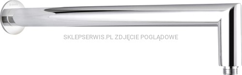 DEANTE Cascada Wylewka prysznicowa ścienna - 400 mm - chrom - NAC_045K - packshot