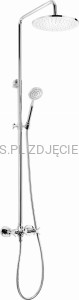 DEANTE Temisto Deszczownica z baterią prysznicową - chrom - NAC_04QT