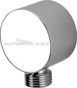 DEANTE Cascada Przyłącze kątowe okrągłe - chrom - NAC_054K