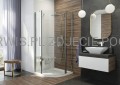DEANTE Alpinia Zestaw prysznicowy podtynkowy - chrom - NAC_09LP - decor