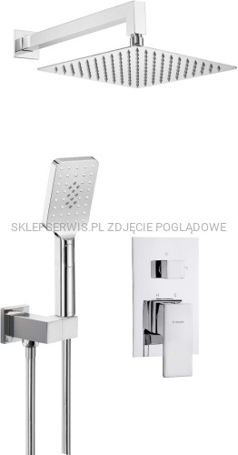 DEANTE Anemon Bis Zestaw prysznicowy podtynkowy - chrom - NAC_09MP - packshot