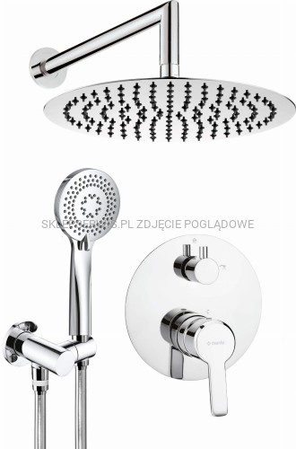 DEANTE Arnika Zestaw prysznicowy podtynkowy - chrom - NAC_09QP - packshot