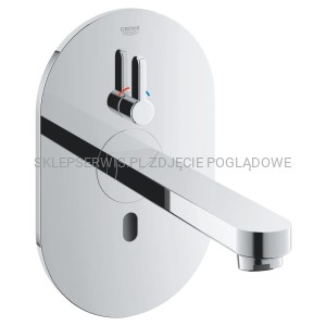 EUROSMART COSMOPOLITAN E ELEKTRONICZNA BATERIA UMYWALKOWA NA PODCZERWIEŃ, Z MIESZACZEM I REGULOWANYM OGRANICZNIKIEM TEMPERATURY 36315000