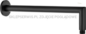 DEANTE Cascada Wylewka prysznicowa ścienna - 325 mm - nero - NAC_N47K