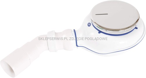 DEANTE Easy-Clean Syfon do brodzika czyszczony od góry - chrom - NHC_029C - packshot