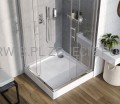 DEANTE Easy-Clean Syfon do brodzika czyszczony od góry - chrom - NHC_029C - decor