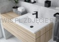DEANTE Click-Clack Korek do umywalki lub bidetu - z przelewem - nero - NHC_B10B - decor