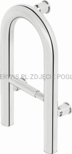 DEANTE Vital Uchwyt ścienny z miejscem na papier - 2w1 - stal - NIV_041F