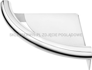 DEANTE Vital Uchwyt narożny z półką - stal - NIV_041K