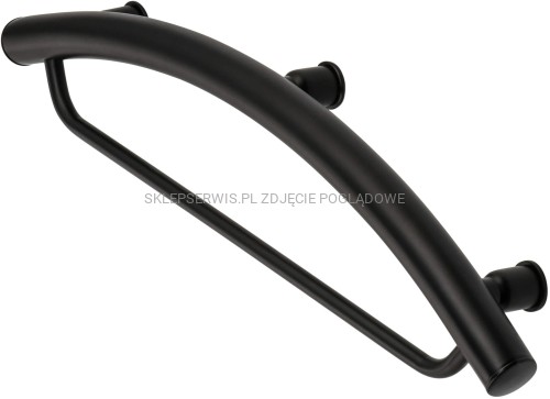 DEANTE Vital Uchwyt ścienny miejsce na ręcznik - 2w1 - nero - NIV_B41H - packshot