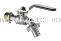 DEANTE Zawór kulowy czerpalny ogrodowy z adapterami - 1/2" - chrom - VFA_152L - packshot