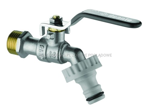 DEANTE Zawór kulowy czerpalny ogrodowy z adapterami - 3/4" - chrom - VFA_252L - packshot
