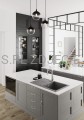 DEANTE Andante Flush Zlewozmywak granitowy 1-komorowy z ociekaczem - montowany na równi z blatem - alabaster - ZQN_A11F - decor