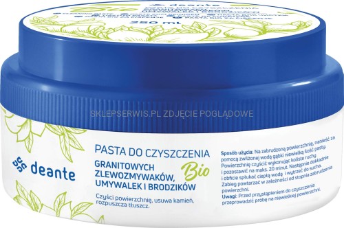 DEANTE Pasta do czyszczenia zlewozmywaków, umywalek i brodzików granitowych - 250 ml -  - ZZZ_000F - packshot
