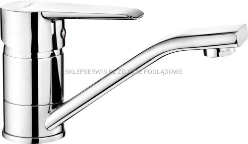 DEANTE Corio Bateria umywalkowa z obrotową wylewką - ECO-głowica - chrom - BFCE026M - packshot