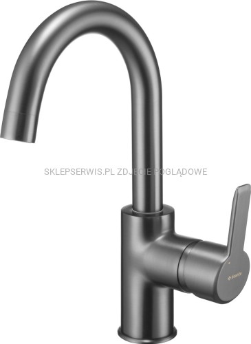 DEANTE Arnika Bateria umywalkowa - titanium - BQA_D24M - packshot