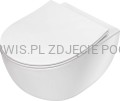 DEANTE Peonia Miska WC z deską bezkołnierzowa - biały - CDED6ZPW - additionalPackshot
