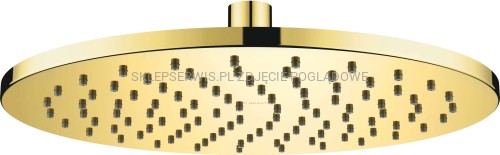 DEANTE Cascada Głowica prysznicowa mosiężna - 250 mm - złoty - NAC_Z00K - packshot