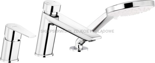 DEANTE Agawa Bateria wannowa 3-otworowa - chrom - BQG_013M - packshot