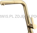 DEANTE Silia Bateria kuchenna z wyciąganą wylewką - złoty - BQS_Z73M - packshot