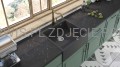 DEANTE Tamizo Bateria kuchenna z prostokątną wylewką - mosiądz - BQT_M63M - decor
