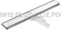 DEANTE Odpływ liniowy podłogowy 70 cm - Odwracalny - stal - KOS_007D - additionalPackshot