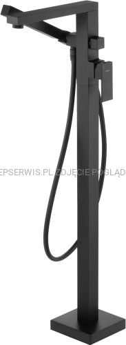 DEANTE Anemon Bateria wannowa wolnostojąca z zestawem prysznicowym - nero - BBZ_N17M - packshot
