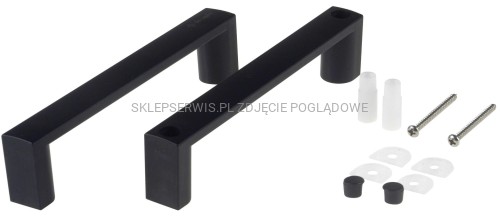 DEANTE Uchwyt do drzwi prysznicowych - kwadratowy - nero - XKCF2HN00 - packshot