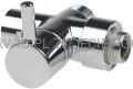 DEANTE Przełącznik natrysku 2-funkcyjny do deszczowni - chrom - XNCJRFCD0 - additionalPackshot