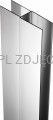 DEANTE Profil poszerzający z elementami montażowymi 200 cm - chrom - XKC00PC02 - packshot