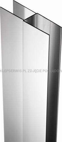 DEANTE Profil poszerzający z elementami montażowymi 200 cm - chrom - XKC00PC02 - packshot