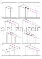DEANTE Profil poszerzający z elementami montażowymi 200 cm - nero - XKC00PN02 - additionalPackshot