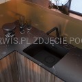 DEANTE Silia Bateria kuchenna z wyciąganą wylewką - nero - BQS_N73M - decor