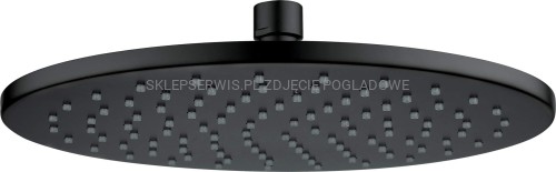 DEANTE Cascada Głowica prysznicowa okrągła - 250 mm - nero - NAC_N91K - packshot