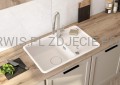 DEANTE Lima Bateria kuchenna z wyciąganą wylewką - 2 rodzaje strumienia - stal - BBM_F72M - decor
