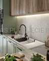 DEANTE Lima Bateria kuchenna z wyciąganą wylewką - 2 rodzaje strumienia - nero - BBM_N72M - decor