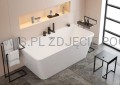 DEANTE Mokko Wieszak podłogowy z półką - nero - ADM_N632 - decor