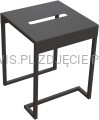 DEANTE Mokko Taboret - stolik łazienkowy - nero - ADM_N51T - packshot